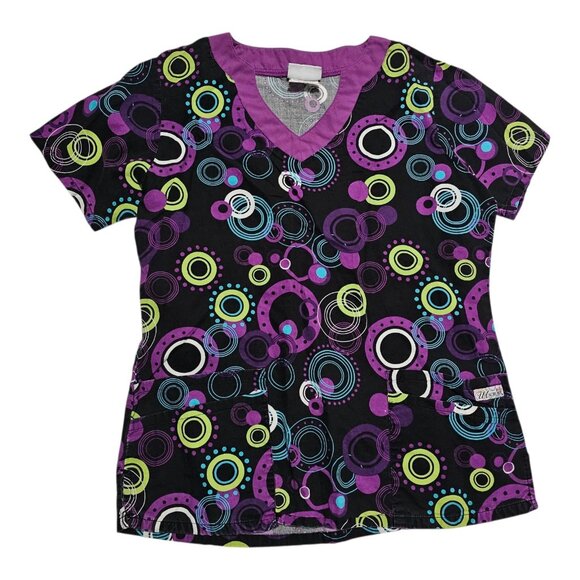 Bundle Scrub Tops Size Medium Patterned Colorful - Picture 4 of 14